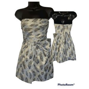 BCBGMaxazria Strapless Mini Dress